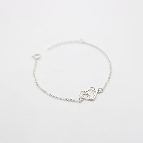 Pulsera corazón mandala 1
